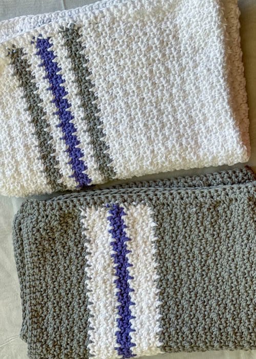 crochet dish towel pattern