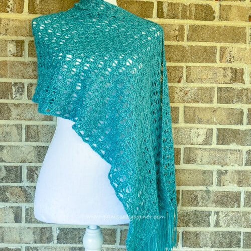 Lydia’s Aquamarine Scarf