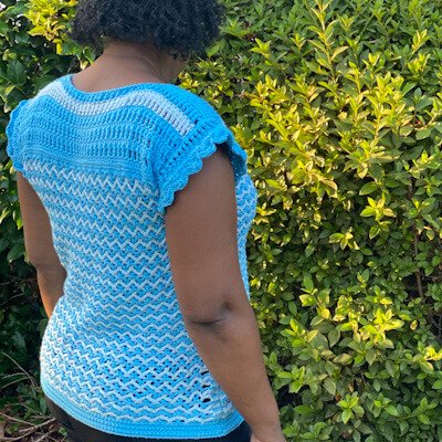 Iris Crochet Lace Top