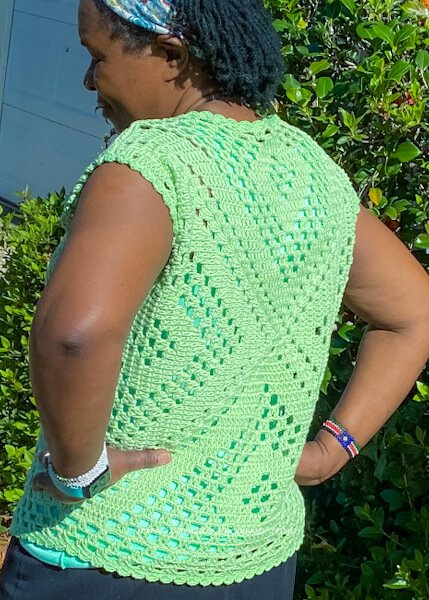 Easy Granny stitch top
