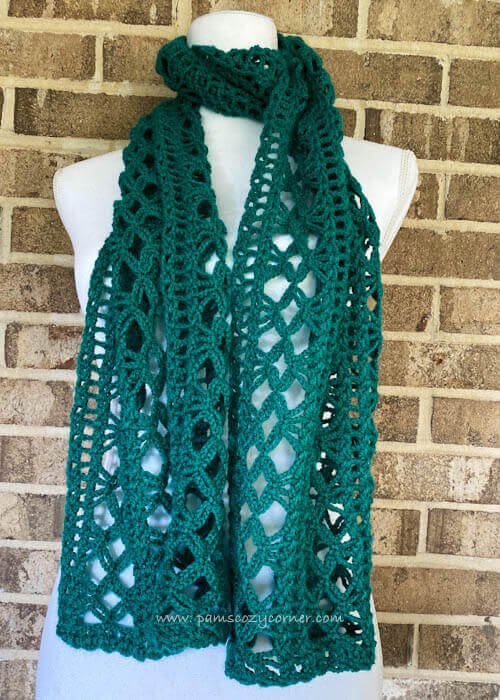 CrochetGreenScarf