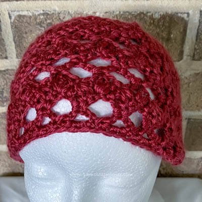 Garnet Crochet Headband