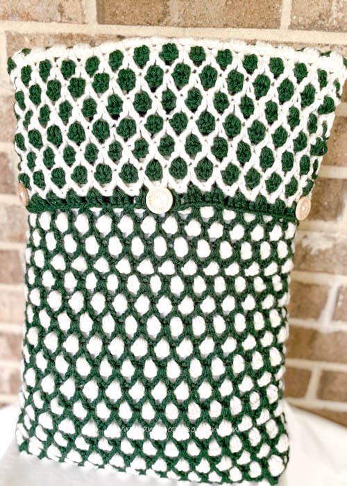 Crochet Pillow Cover4