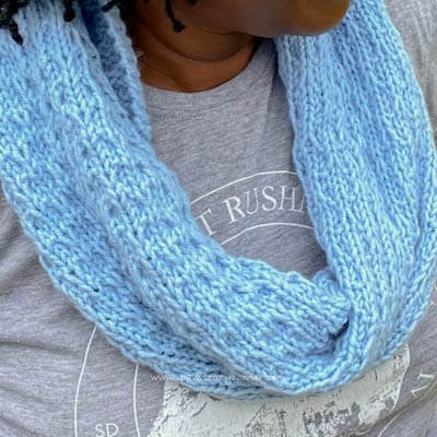 Eve’s Knit Infinity Scarf