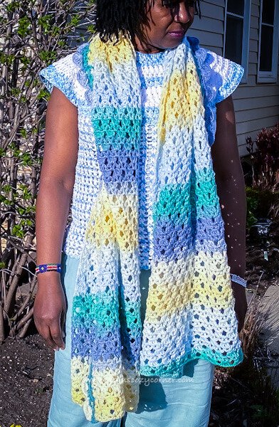 Crochet Elima Scarf 2