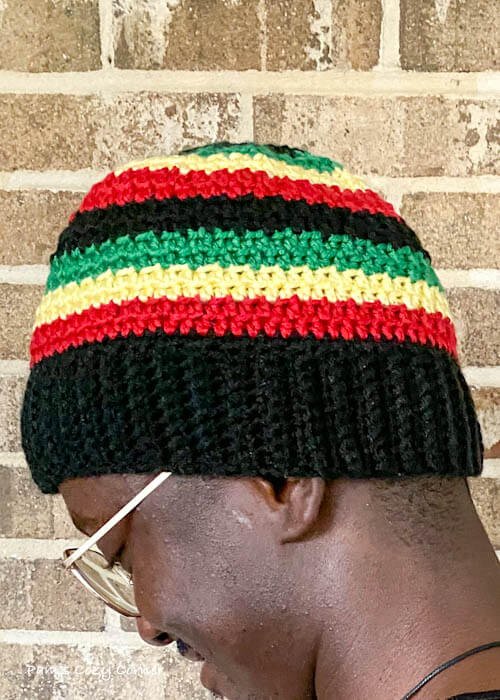 crochet mens beanie