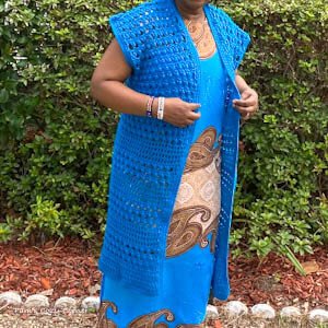 Phyles Long Sleeveless Cardigan