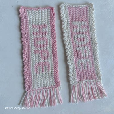 Hope For the Future Crochet Bookmark