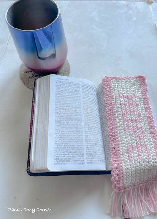 crochet bookmark