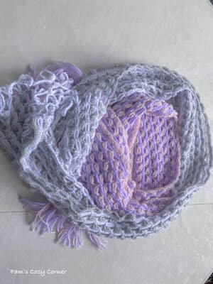 CrochetlaceZigzagScarf