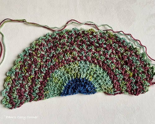 crochet lace shawl pattern