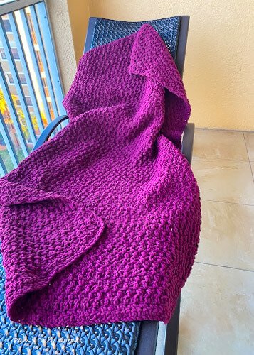 Catherine's Beginner Chunky Crochet Blanket