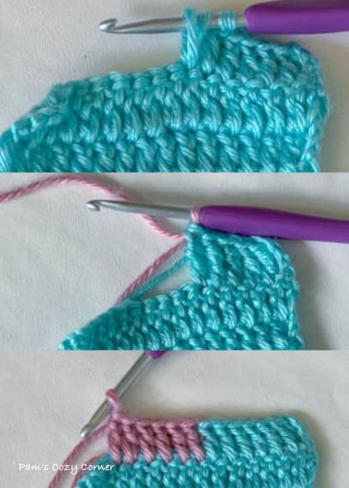 Changing yarn