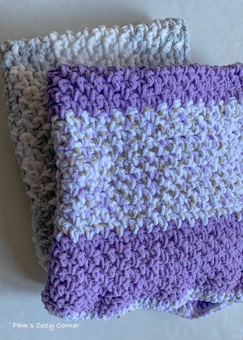 Chunky baby blanket