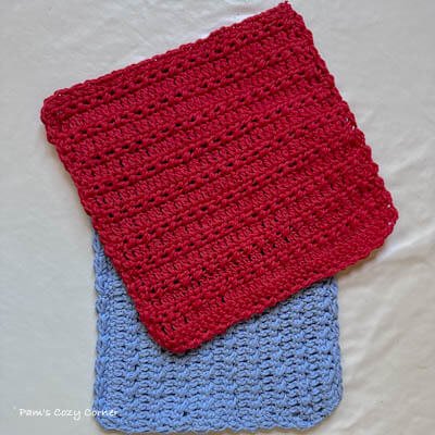 Criss Cross Washcloth