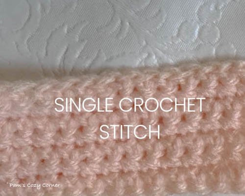 how tomake asingle crochet stitch