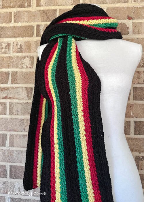 Must-Have Crochet Scarf Pattern for Men