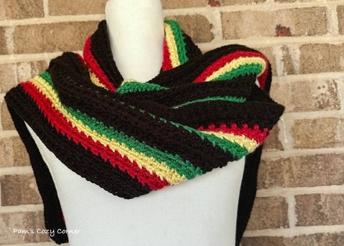 crochet scarf pattern medium weight