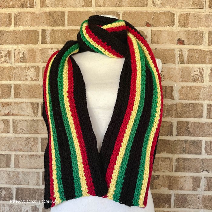large crochet scarf pattern