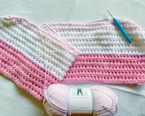 crochet blanket baby bee yarn