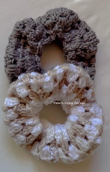easy crochet scrunchie pattern