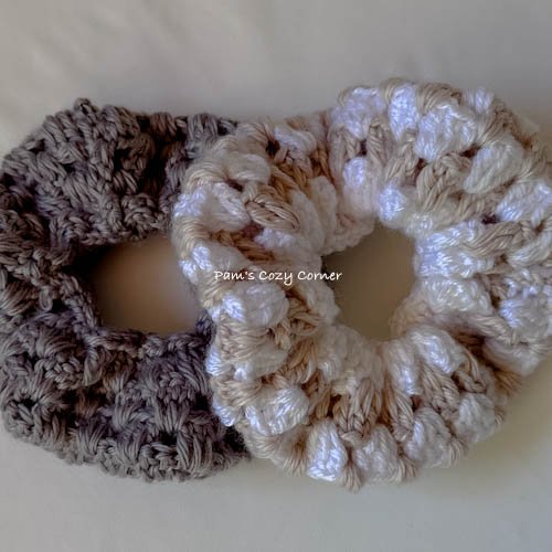 Cecilia Granny Square Scrunchie Pattern