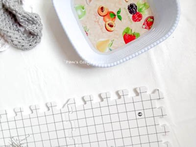 Blocking crochet projects