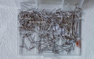 blocking knit crochet pins