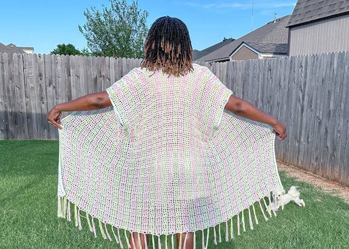 beach cover up crochet pattern