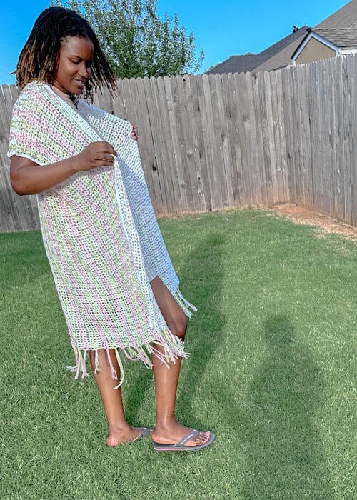 crochet beach cover up 1