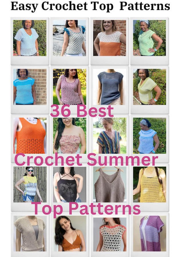 eas crochet tops patterns