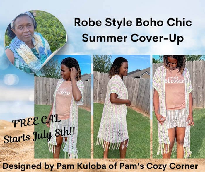 easy crochet beach cover up