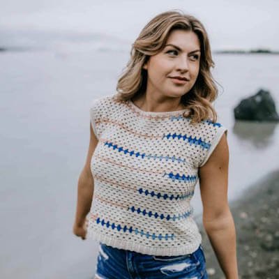 easy crochet granny top