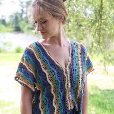 free easy summer crochet top