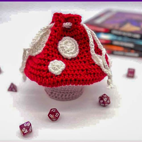 magical mushroom dice bag