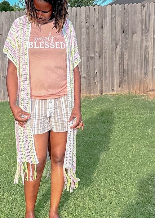 robe style beach cover