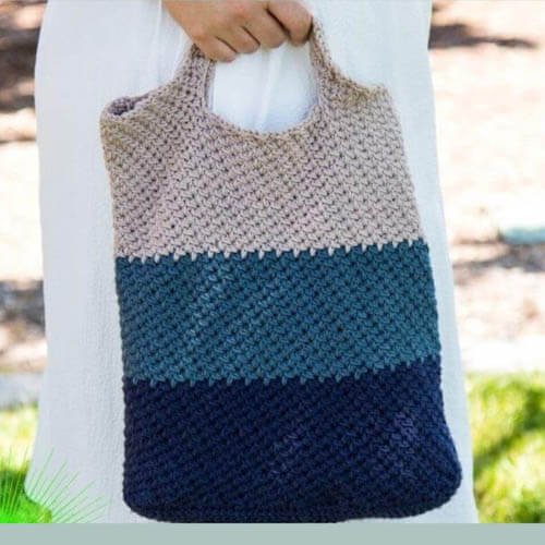 striped Tote Bag