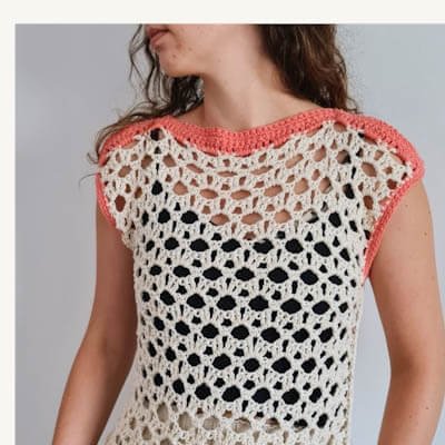 summer crochet top pattern