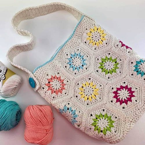 summer retro tote bag