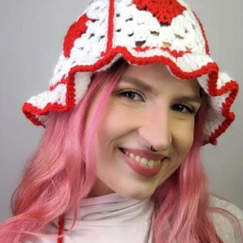 Bucket of Love Crochet Bucket Hat Pattern