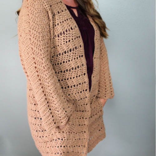 Crochet Cardigan Pattern ChevyCardigan