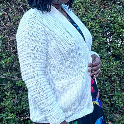 Crochet Cardigan Pattern-Camellia Cardigan