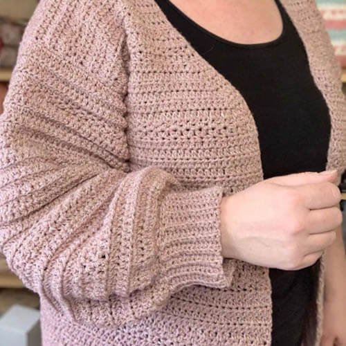 Easy crochet cardigan pattern free