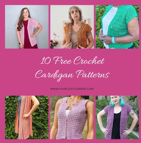 Crochet Cardigans for Summer