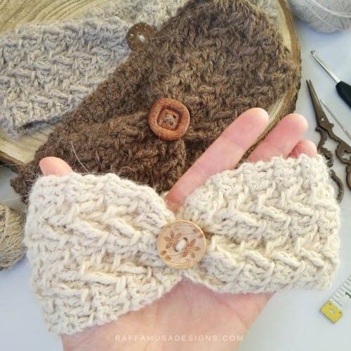 CrochetHyggeArrowsHeadband