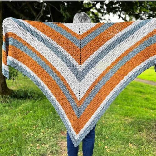 Foundry fusioncrochet shawl