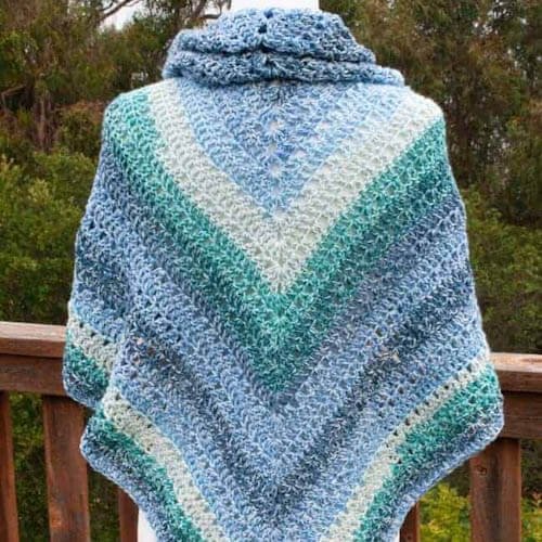 Free Beginner Triangle Shawl