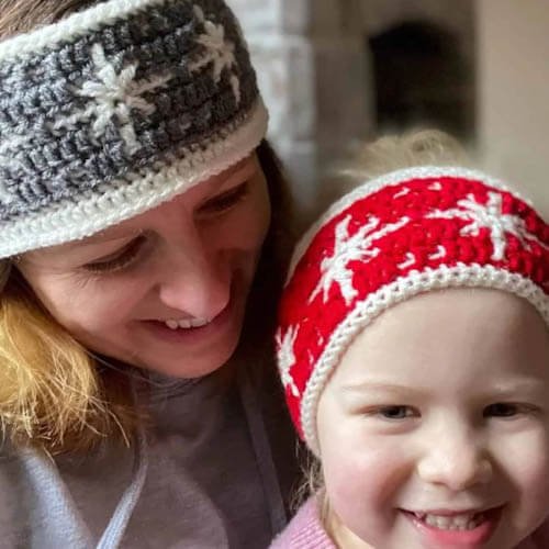 ReversibleCrochetSnowflakeHeadband