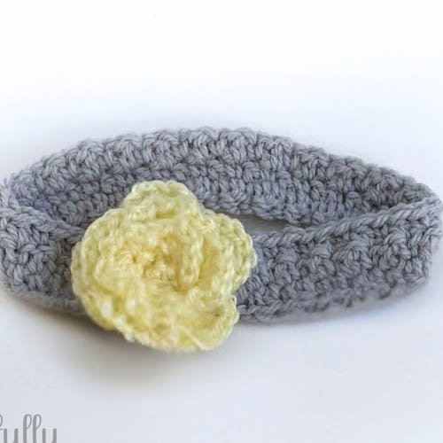 RoseHeadbandCrochetPattern