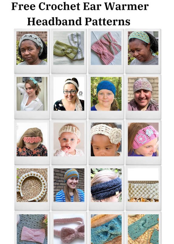 crochet ear warmer headband patterns free